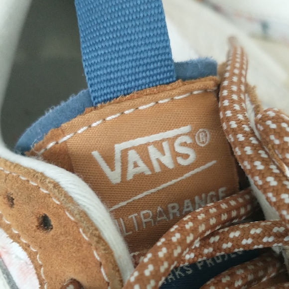 Vans x Parks Project Ultrarange Multicolor Sneakers with Brown and White Accents - Picture 5 of 13